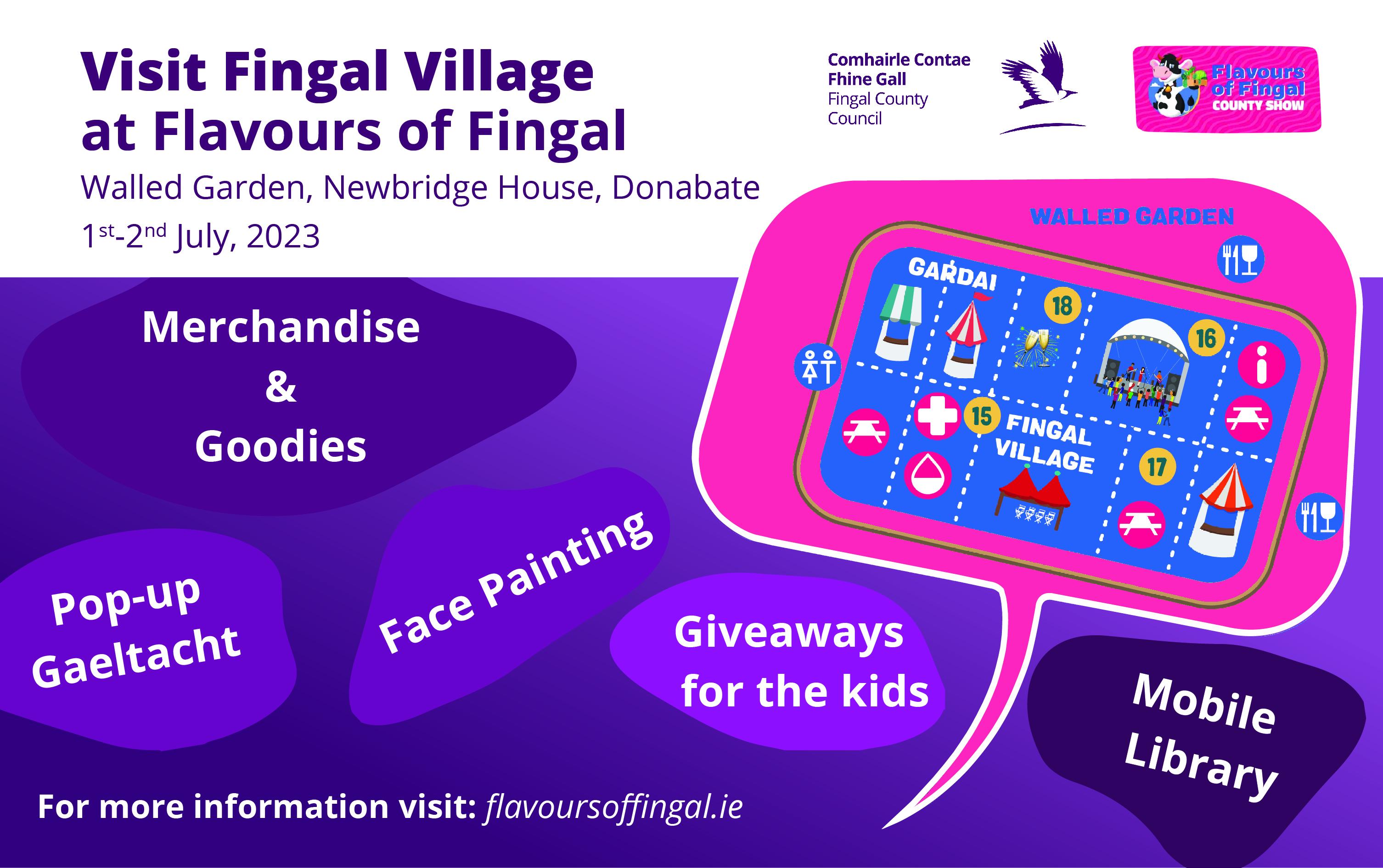 Fingal County Council Showcase Fingal Village at Flavours of Fingal